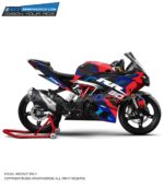 TVS RR310 Abstract Design [Full Body Edge To Edge Wrap / Decal / Sticker Kit]