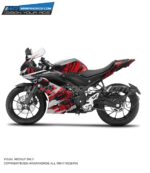 Yamaha V3 Scratch Design [Full Body Edge To Edge Wrap / Decal / Sticker Kit]