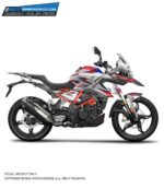 BMW G 310 GS White Tourer Edition  [Full Body Wrap / Decal / Sticker Kit]
