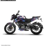 Pulsar NS Glitch Design [Full Body Edge To Edge Wrap / Decal / Sticker Kit]