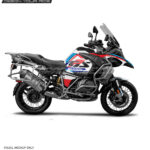 BMW R12050 GS ADV Omen Design 2018-2024 [Full Body Edge To Edge Wrap / Decal / Sticker Kit]
