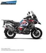 BMW R12050 GS ADV Omen Design 2018-2024 [Full Body Edge To Edge Wrap / Decal / Sticker Kit]