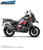 BMW R12050 GS ADV Conqueror Design 2018-2024 [Full Body Edge To Edge Wrap / Decal / Sticker Kit]
