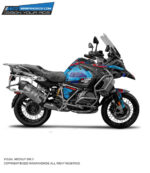 BMW R12050 GS ADV Tourer Design 2018-2024 [Full Body Edge To Edge Wrap / Decal / Sticker Kit]